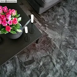 Tappeto A Pelo Lungo - Aranga Super Soft Fur (antracite)