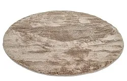 Tappeti rotondi - Aranga Super Soft Fur (marrone)