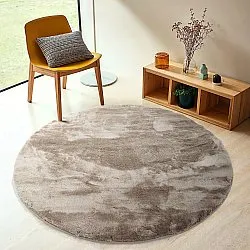 Tappeti rotondi - Aranga Super Soft Fur (marrone)