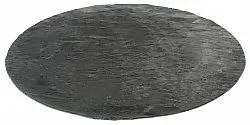 Tappeti rotondi - Aranga Super Soft Fur (antracite)