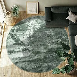 Tappeti rotondi - Aranga Super Soft Fur (verde)