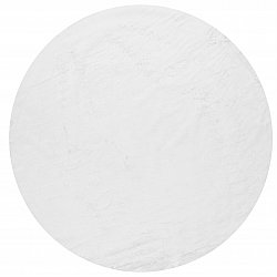 Tappeti rotondi - Aranga Super Soft Fur (bianco)
