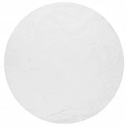 Tappeti rotondi - Aranga Super Soft Fur (bianco)