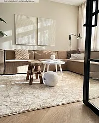 Tappeto A Pelo Lungo - Aranga Super Soft Fur (beige)
