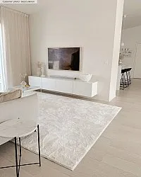 Tappeto A Pelo Lungo - Aranga Super Soft Fur (bianco)