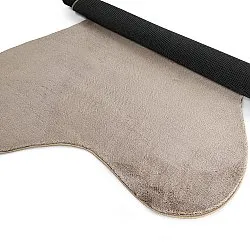 Tappeto Shaggy Ondulato Asimmetrico - Aranga Super Soft Fur (marrone)