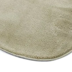Tappeto Shaggy Ondulato Asimmetrico - Aranga Super Soft Fur (verde chiaro)