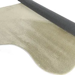 Tappeto Shaggy Ondulato Asimmetrico - Aranga Super Soft Fur (verde chiaro)
