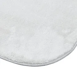 Tappeto Shaggy Ondulato Asimmetrico - Aranga Super Soft Fur (bianco)
