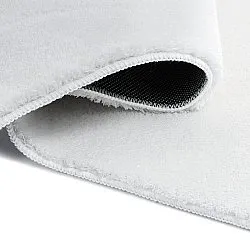 Tappeto Shaggy Ondulato Asimmetrico - Aranga Super Soft Fur (bianco)