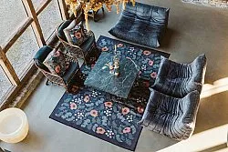 Tappeto Wilton - Poppy (nero)