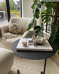 Tappeti rotondi - Avafors Wool Bubble (beige)