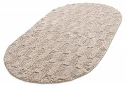 Tappeto da bagno ovale - Bevin (beige)