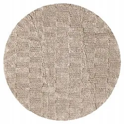 Tappeto da bagno rotondo - Bevin (beige)