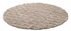 Tappeto da bagno rotondo - Bevin (beige)