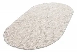 Tappeto da bagno ovale - Bevin (bianco)