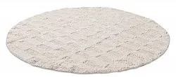 Tappeto da bagno rotondo - Bevin (bianco)