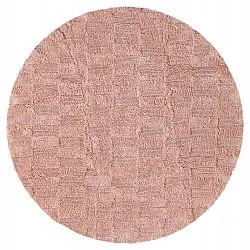 Tappeto da bagno rotondo - Bevin (rosa)