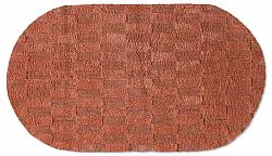 Tappeto da bagno ovale - Bevin (terracotta)