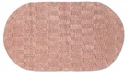 Tappeto da bagno ovale - Bevin (rosa)