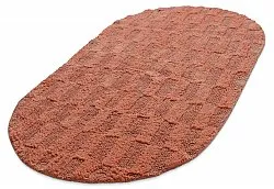 Tappeto da bagno ovale - Bevin (terracotta)