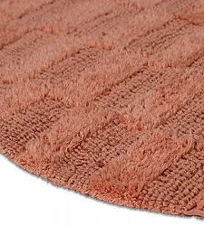 Tappeto da bagno ovale - Bevin (terracotta)