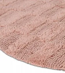 Tappeto da bagno ovale - Bevin (rosa)