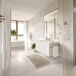 Tappeto da bagno - Duna (beige)