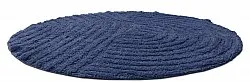 Tappeto da bagno rotondo - Embla (blu)
