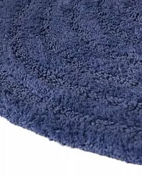 Tappeto da bagno rotondo - Embla (blu)