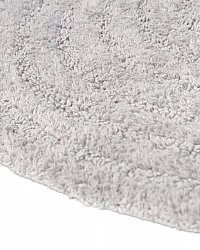 Tappeto da bagno rotondo - Embla (grigio chiaro)