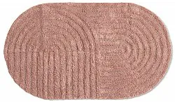 Tappeto da bagno ovale - Embla (rosa)