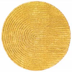 Tappeto da bagno rotondo - Evena (giallo)