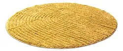 Tappeto da bagno rotondo - Evena (giallo)
