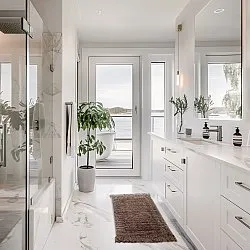 Tappeto da bagno - Flynn (marrone)