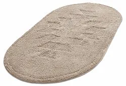 Tappeto da bagno ovale - Gertie (beige)