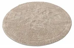 Tappeto da bagno rotondo - Gertie (beige)
