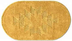 Tappeto da bagno ovale - Gertie (giallo)