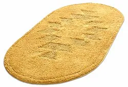 Tappeto da bagno ovale - Gertie (giallo)