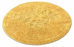 Tappeto da bagno rotondo - Gertie (giallo)
