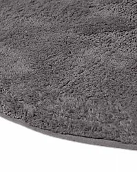 Tappeto da bagno rotondo - Gertie (grigio scuro)