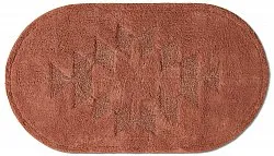 Tappeto da bagno ovale - Gertie (terracotta)