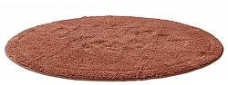 Tappeto da bagno rotondo - Gertie (terracotta)
