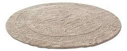 Tappeto da bagno rotondo - Nila (beige)