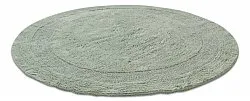 Tappeto da bagno rotondo - Nila (verde chiaro)
