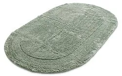 Tappeto da bagno ovale - Nila (verde chiaro)