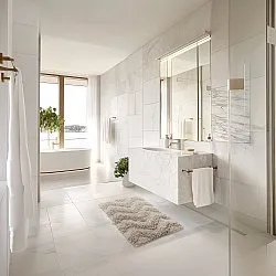 Tappeto da bagno - Tressa (beige)
