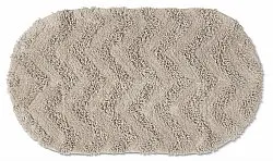 Tappeto da bagno ovale - Tressa (beige)