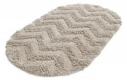 Tappeto da bagno ovale - Tressa (beige)