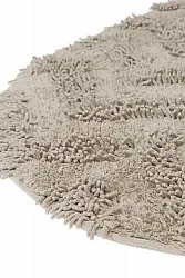 Tappeto da bagno ovale - Tressa (beige)